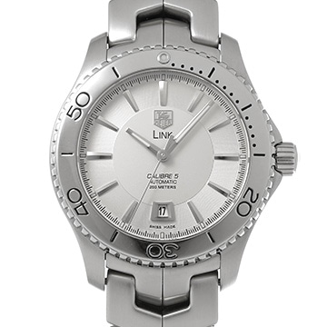 タグ ホイヤー リンク キャリバー5 WJ201B.BA0591 シルバー メンズ 時計 【中古】【wristwatch】