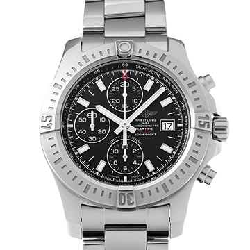ブライトリング コルト クロノグラフ オートマチック A133884Y/BE68 ブラック メンズ 時計 【中古】【wristwatch】