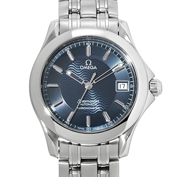 オメガ シーマスター 120 2501.81 ブルー メンズ 時計 【中古】【wristwatch】