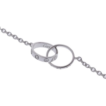 カルティエ ベビーラブ ブレスレット シルバー B6027200 K18ホワイトゴールド WG レディース ジュエリー 【中古】【jewelry】