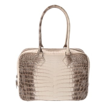 エルメス プリュム 28 ヒマラヤ ヒマラヤ 二ロティカスマット レディース バッグ 【中古】【bag】