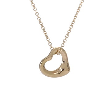 ティファニー オープンハート ネックレス 11MM ゴールド K18イエローゴールド YG レディース ジュエリー 【中古】【jewelry】