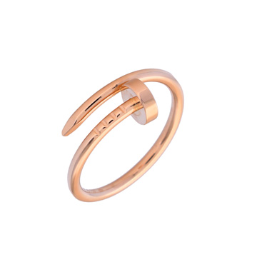 カルティエ ジュストアンクルリング SM #52 ピンク K18ピンクゴールド PG レディース ジュエリー 【中古】【jewelry】