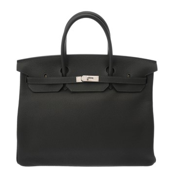 エルメス バーキン 40 グラファイト トゴ ユニセックス バッグ 【中古】【bag】