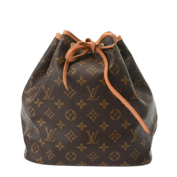 ルイ ヴィトン モノグラム プチノエ ブラウン M42226 モノグラムキャンバス レディース バッグ 【中古】【bag】