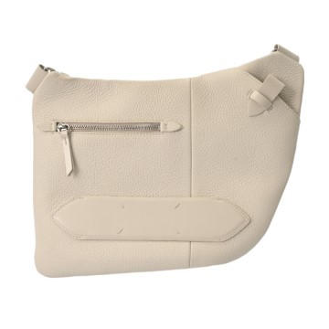 メゾン マルジェラ ソフト 5AC オンボディ ホワイト SB1WG0017 レザー レディース バッグ 【中古】【bag】
