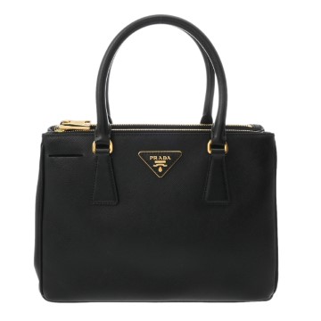 プラダ 2Way ハンドバッグ ブラック BN2863 サフィアーノレザー レディース バッグ 【中古】【bag】