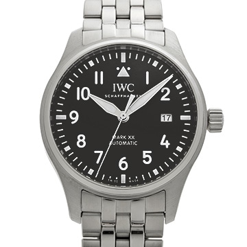 IWC パイロットウォッチ マーク XX IW328202 ブラック メンズ 時計 【中古】【wristwatch】