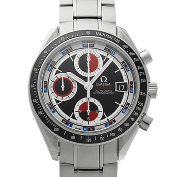 オメガ スピードマスター デイト 3210.52 ブラック/レッド メンズ 時計 【中古】【wristwatch】