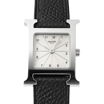 エルメス Hウォッチ HH1.210 アイボリー レディース 時計 【中古】【wristwatch】