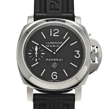 パネライ ルミノールマリーナ ロゴ PAM00005 ブラック メンズ 時計 【中古】【wristwatch】