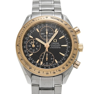 オメガ スピードマスター デイデイト 323.21.40.44.01.001 ブラック メンズ 時計 【中古】【wristwatch】