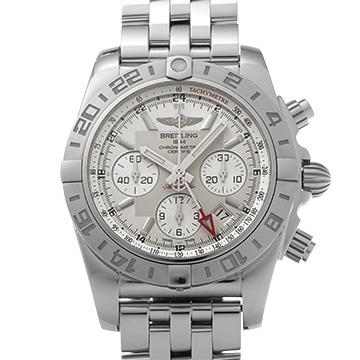 ブライトリング クロノマット 44 GMT AB042011/G745 シルバー メンズ 時計 【中古】【wristwatch】