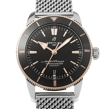 ブライトリング スーパーオーシャン ヘリテージ II B20 44 UB2030 ブラック メンズ 時計 【中古】【wristwatch】