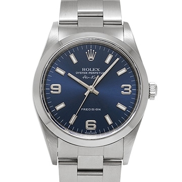 ロレックス エアキング 14000M ブルー メンズ 時計 【中古】【wristwatch】