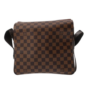 ルイ ヴィトン ダミエ ナヴィグリオ ブラウン N45255 ダミエキャンバス ユニセックス バッグ 【中古】【bag】