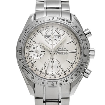 オメガ スピードマスター トリプルカレンダー 3221.30 シルバー メンズ 時計 【中古】【wristwatch】