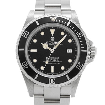 ロレックス シードゥエラー 16600 ブラック メンズ 時計 【中古】【wristwatch】