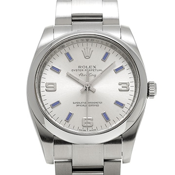 ロレックス エアキング 114200 シルバー メンズ 時計 【中古】【wristwatch】
