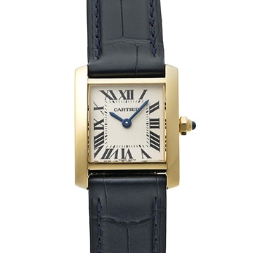 カルティエ タンクフランセーズ SM W5000256 シルバー レディース 時計 【中古】【wristwatch】
