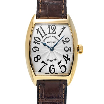 フランクミュラー トノウカーベックス 7502QZ シルバー レディース 時計 【中古】【wristwatch】