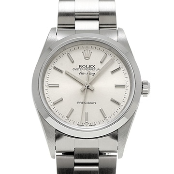 ロレックス エアキング 14000 シルバー メンズ 時計 【中古】【wristwatch】