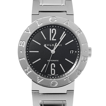 ブルガリ ブルガリブルガリ BB38SSAUTO ブラック メンズ 時計 【中古】【wristwatch】