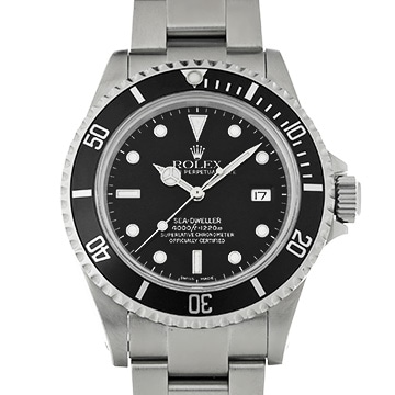 ロレックス シードゥエラー 16600 ブラック メンズ 時計 【中古】【wristwatch】