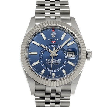 ロレックス スカイドゥエラー 326934 ブライトブルー メンズ 時計 【中古】【wristwatch】