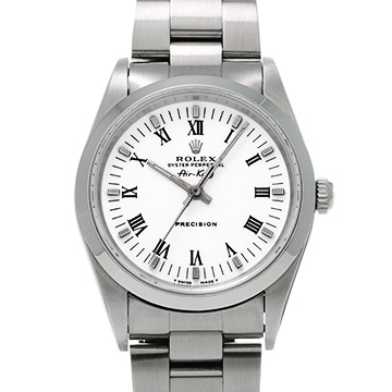 ロレックス エアキング 14000 ホワイト メンズ 時計 【中古】【wristwatch】