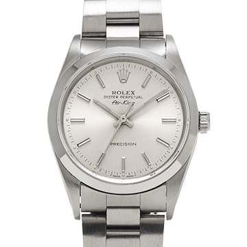 ロレックス エアキング 14000 シルバー メンズ 時計 【中古】【wristwatch】