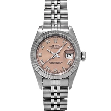 ロレックス デイトジャスト 69174 ピンク レディース 時計 【中古】【wristwatch】