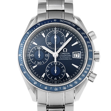 オメガ スピードマスター デイト 3212.80 ブルー メンズ 時計 【中古】【wristwatch】