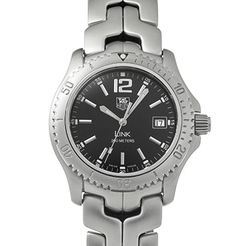 タグ ホイヤー リンク クォーツ WT1110.BA0550 ブラック メンズ 時計 【中古】【wristwatch】