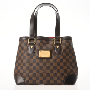 ルイ ヴィトン ダミエ ハムステッド PM エベヌ N51205 ダミエキャンバス レディース バッグ 【中古】【bag】
