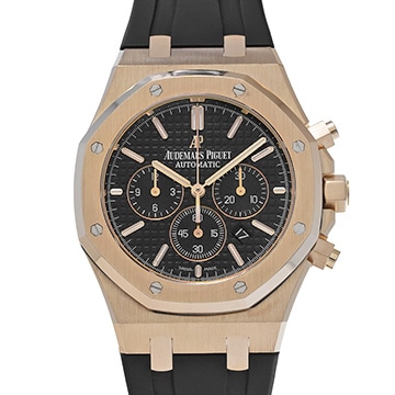 オーデマ ピゲ ロイヤルオーク クロノグラフ 26320OR.OO.D002CR.01 ブラック メンズ 時計 【中古】【wristwatch】