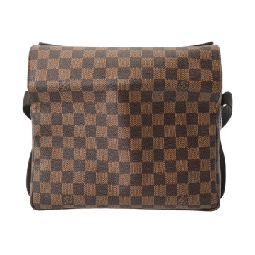 ルイ ヴィトン ダミエ ナヴィグリオ ブラウン N45255 ダミエキャンバス ユニセックス バッグ 【中古】【bag】