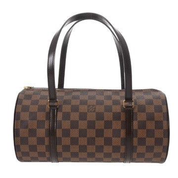 ルイ ヴィトン ダミエ パピヨン 30 ブラウン N51303 ダミエキャンバス レディース バッグ 【中古】【bag】