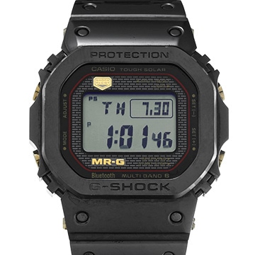 カシオ G-SHOCK MRG-B5000シリーズ MRG-B5000B-1JR ブラック メンズ 時計 【中古】【wristwatch】