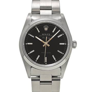 ロレックス エアキング 14000 ブラック メンズ 時計 【中古】【wristwatch】