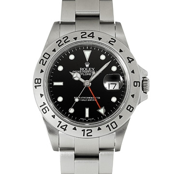 ロレックス エクスプローラーII 16570 ブラック メンズ 時計 【中古】【wristwatch】