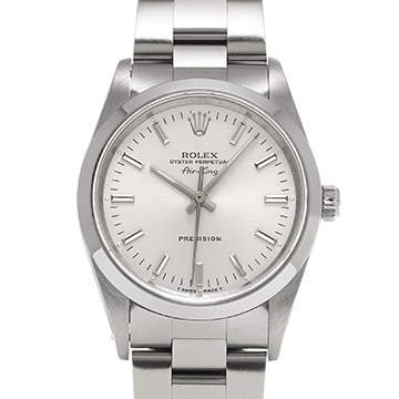 ロレックス エアキング 14000 シルバー メンズ 時計 【中古】【wristwatch】