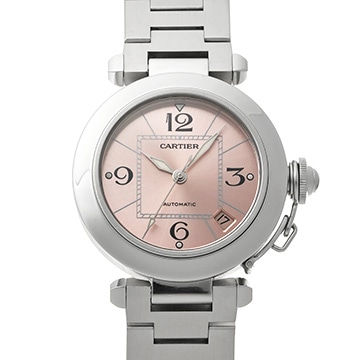 カルティエ パシャC W31075M7 ピンク ユニセックス 時計 【中古】【wristwatch】