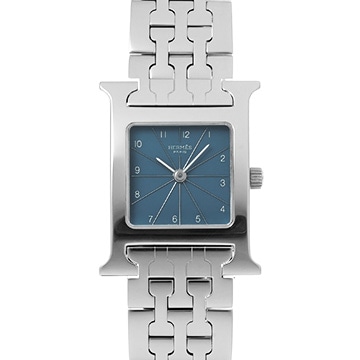 エルメス Hウォッチ HH1.210 ブルー レディース 時計 【中古】【wristwatch】
