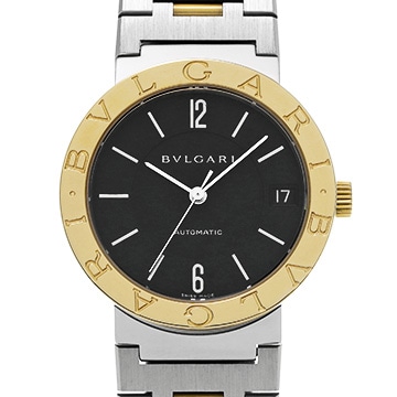 ブルガリ ブルガリブルガリ BB33SGAUTO ブラック メンズ 時計 【中古】【wristwatch】