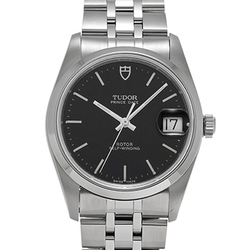 チューダー / チュードル プリンス デイト 74000 ブラック メンズ 時計 【中古】【wristwatch】