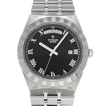 チューダー / チュードル ロイヤル 28600 ブラック メンズ 時計 【中古】【wristwatch】