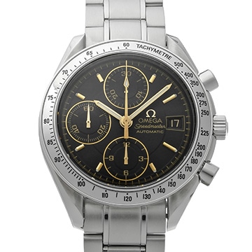 オメガ スピードマスター デイト 日本限定 3513.54 ブラック メンズ 時計 【中古】【wristwatch】