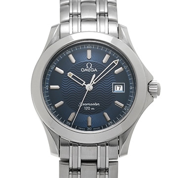 オメガ シーマスター 120 2511.80 ブルー メンズ 時計 【中古】【wristwatch】