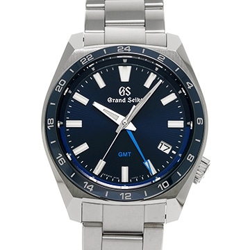 グランドセイコー スポーツコレクション クォーツ GMT SBGN021 ブルー メンズ 時計 【中古】【wristwatch】